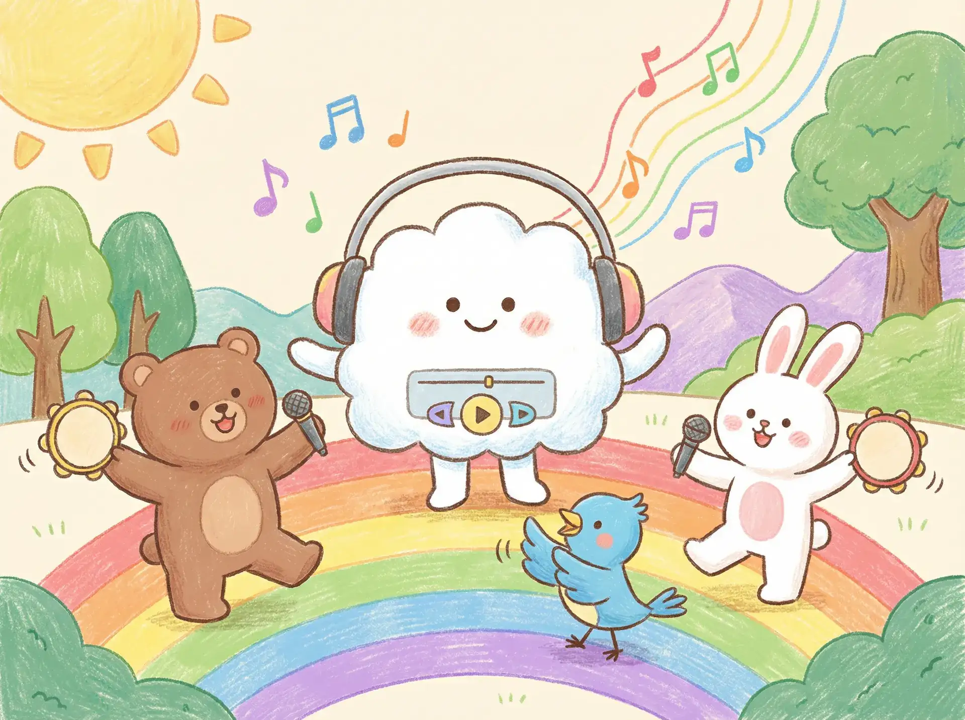 小朋友的音乐绘画 - 陌生app下载 艺术启蒙